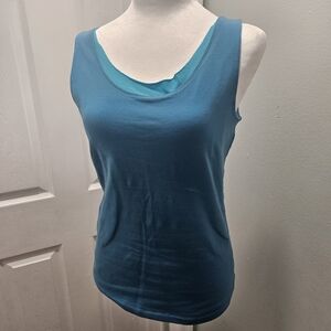 Lucy Vibrant Blue Sleeveless Top
